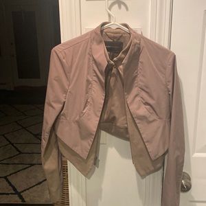 Short/crop spring jacket